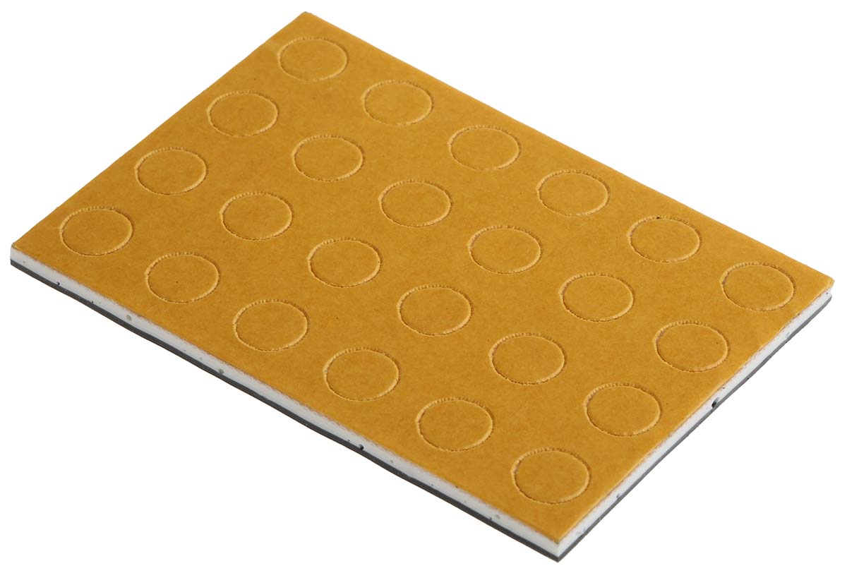 RS PRO Circular Polymer Non Slip Pad, 8mm diameter x 3mm height