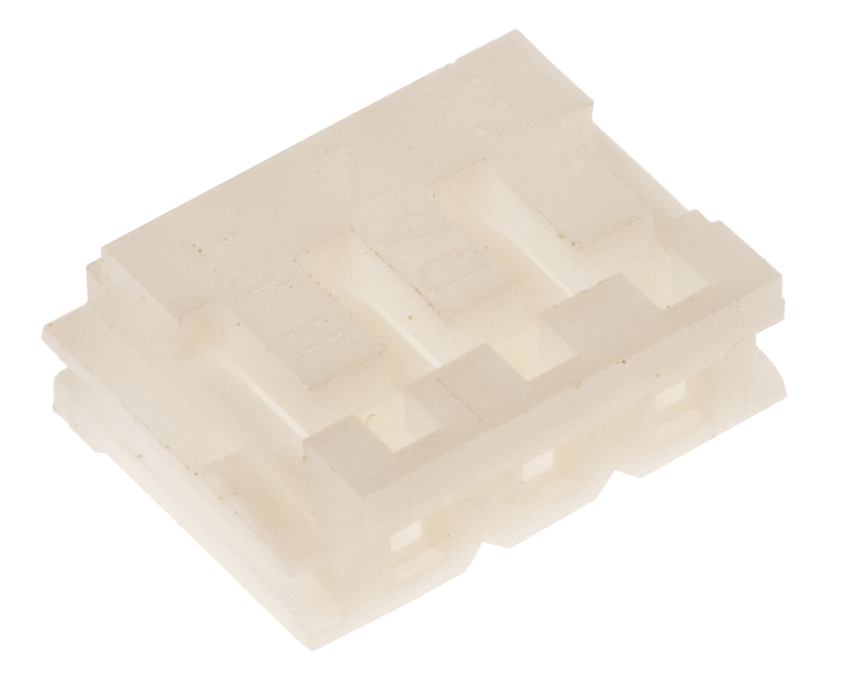JST, EH Female Connector Housing, 2.5mm Pitch, 3 Way, 1 Row