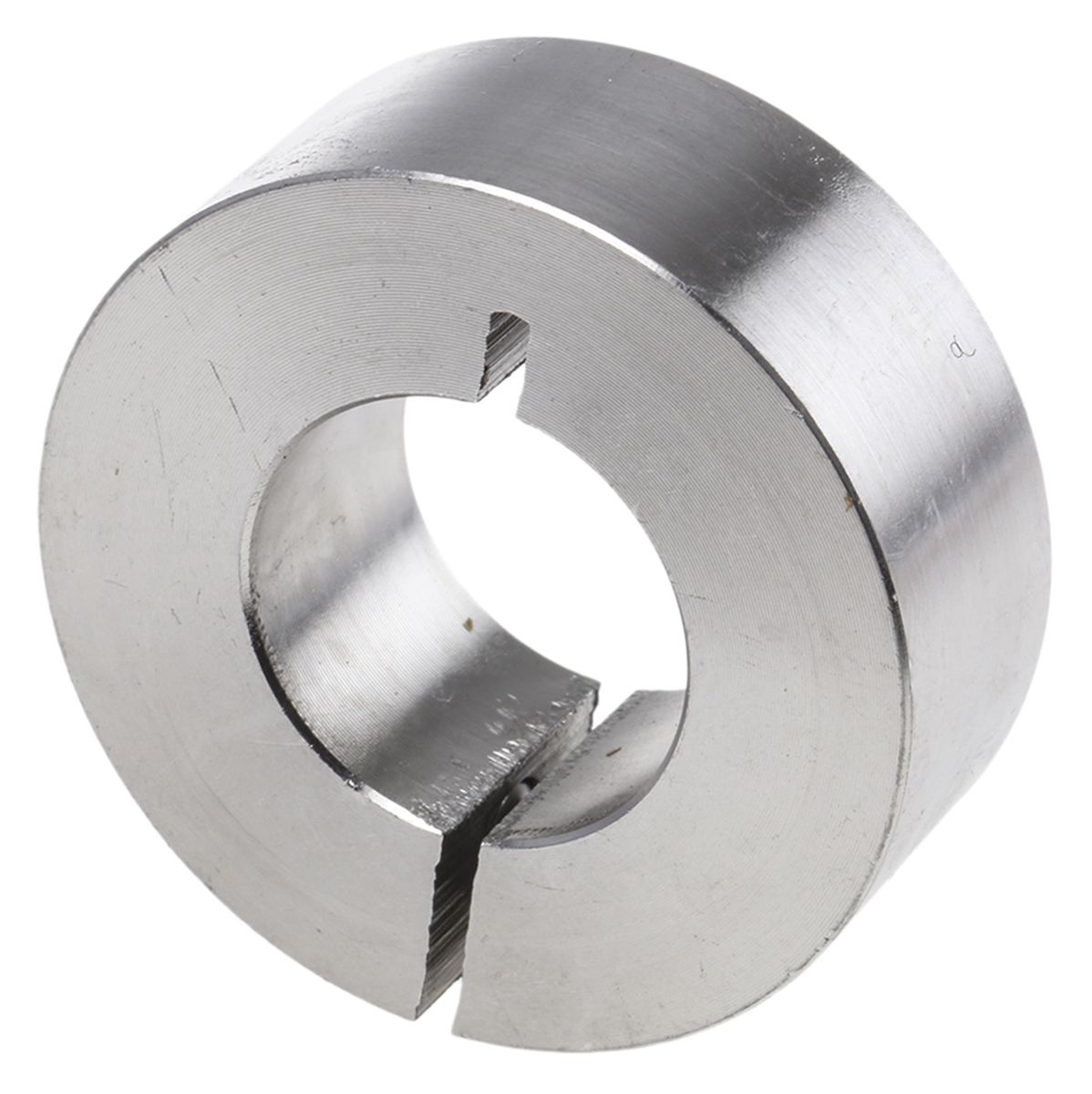 Huco Shaft Collar, One Piece, Clamp Screw, Bore 20mm, OD 40mm, W 15mm, Stainless Steel