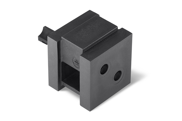 HellermannTyton Thermoplastic Elastomer Grommet support, 20 x 21 x 21mm, Sistemi passacavo VarioPlate