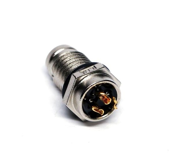 Amphenol Industrial Circular Connector, 3 Contacts, Panel, M8 Connector, Plug, Male, IP67, M Series