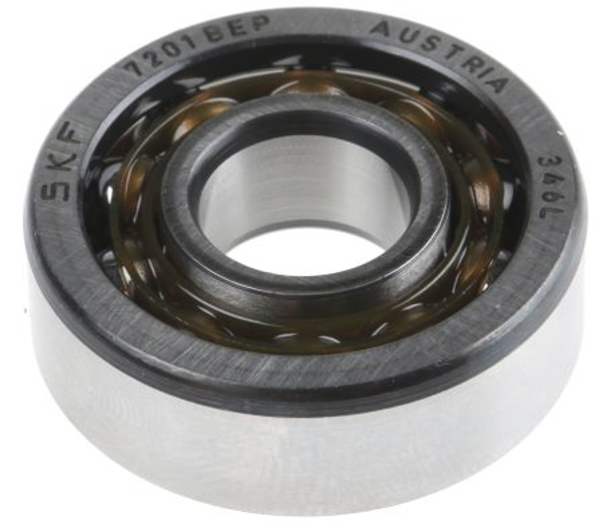 SKF 3304ATN9 2 Row Ball Bearing - 20 mm ID, 52 mm OD 22.2 mm Race Width
