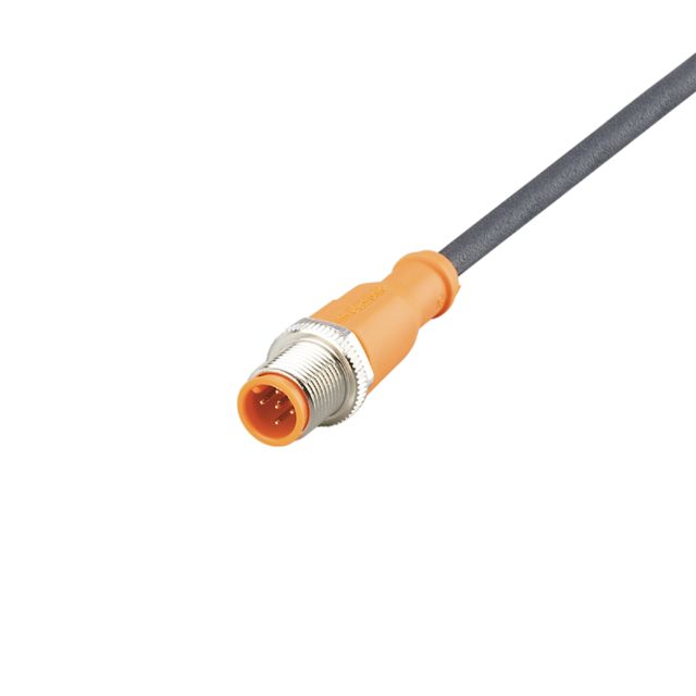 ifm electronic Straight Male 1 way M12 to Unterminated Actuator/Sensor Cable, 2m