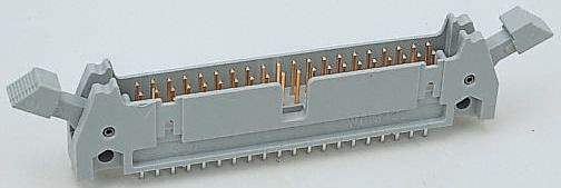 3M 3000 Series Straight Through Hole PCB Header, 16 Contact(s), 2.54 mm Pitch, 2 Row, Shrouded