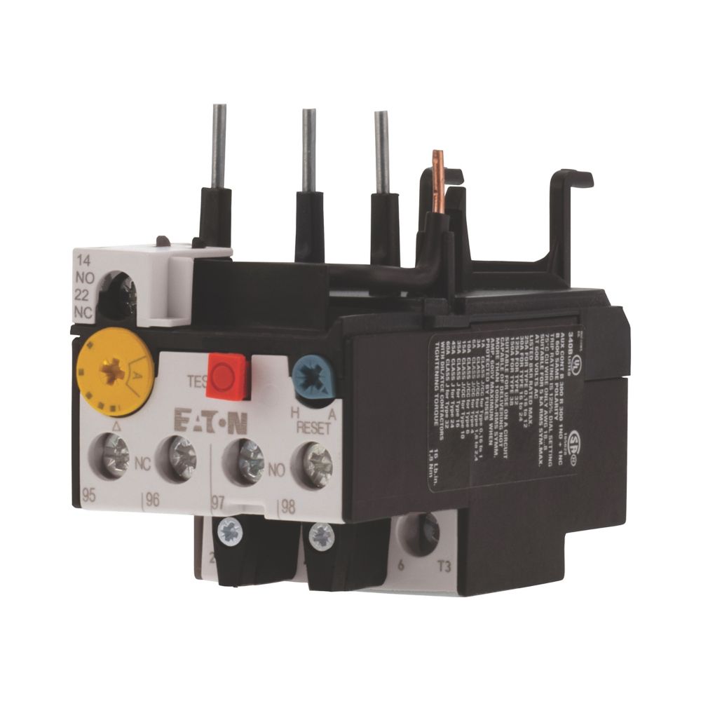 Eaton ZB Overload Relay 1NC/1NO, 6 A Contact Rating, Moeller Series ZB