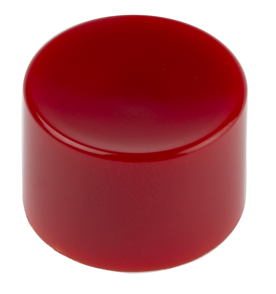 KNITTER-SWITCH Red Push Button Cap for Use with MP5 Series Push Button Switch, MPE Series Push Button Switch, 15 (Dia.)