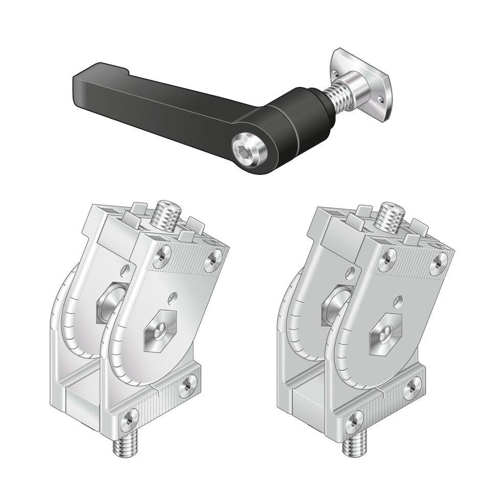 Bosch Rexroth Steel Clamping Lever 3842505144 x 10mm