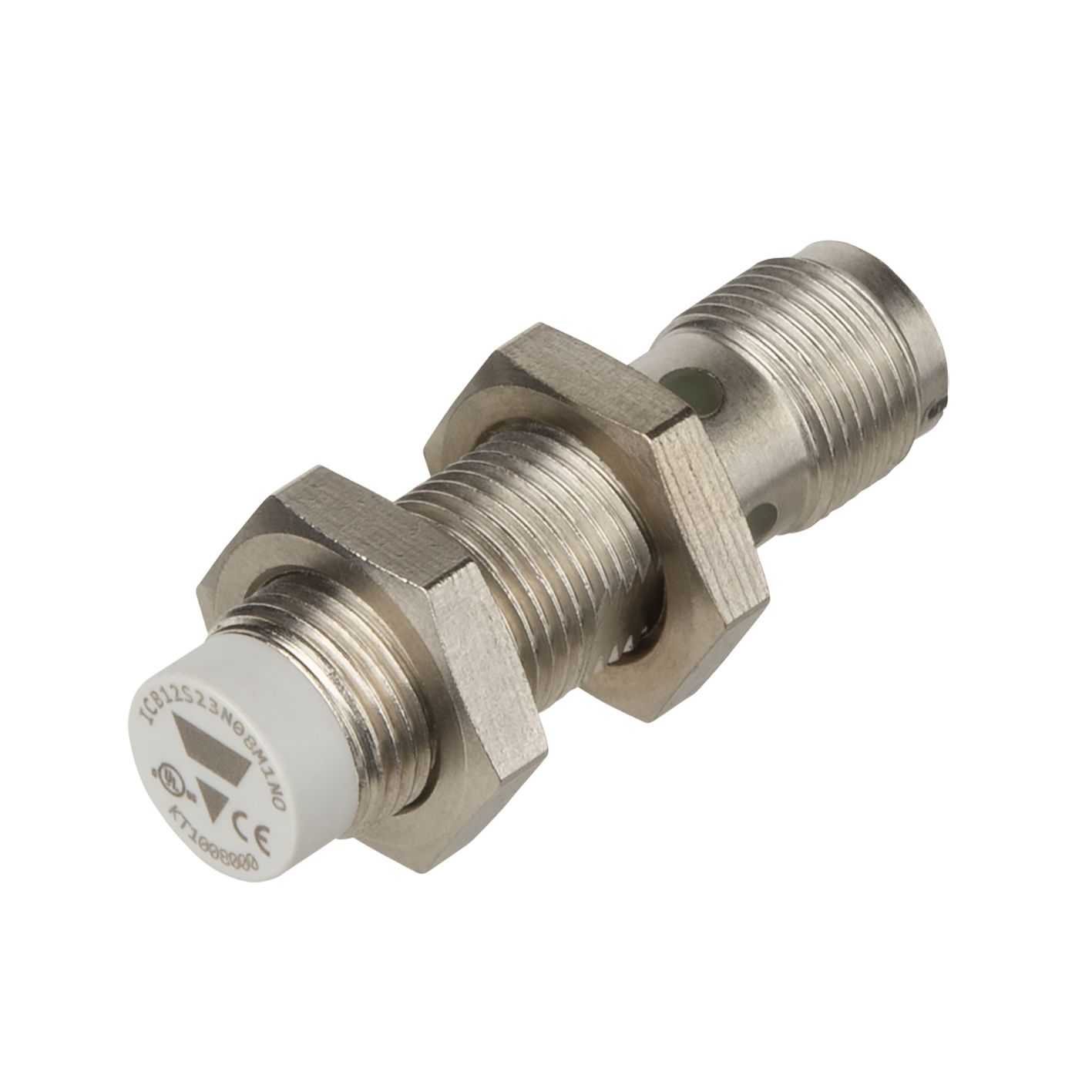 Carlo Gavazzi Inductive Threaded Barrel Proximity Sensor, M12, 8 mm Detection, PNP NO, 10 → 36 V dc