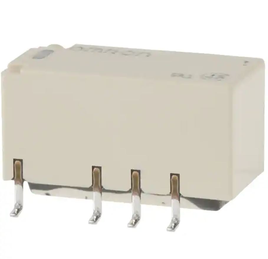 Omron Surface Mount Signal Relay, 4.5V dc Coil, 2A Switching Current, DPDT
