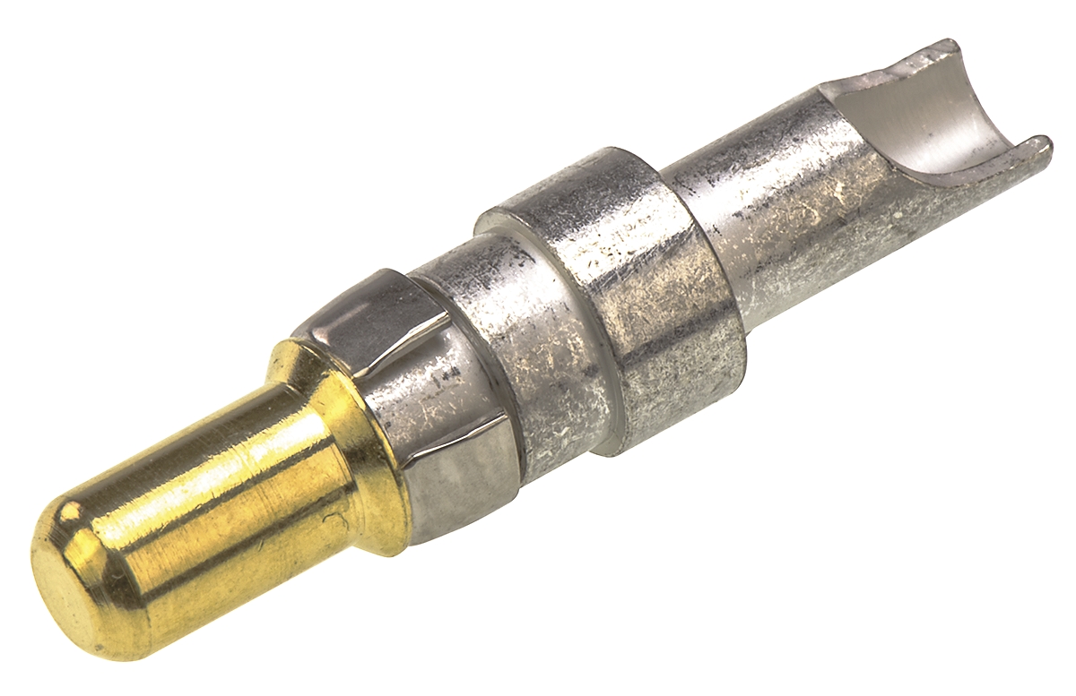 HARTING, D-Sub Mixed Series, Male Solder D-Sub Connector Power Contact, Gold Power, 14 → 12 AWG
