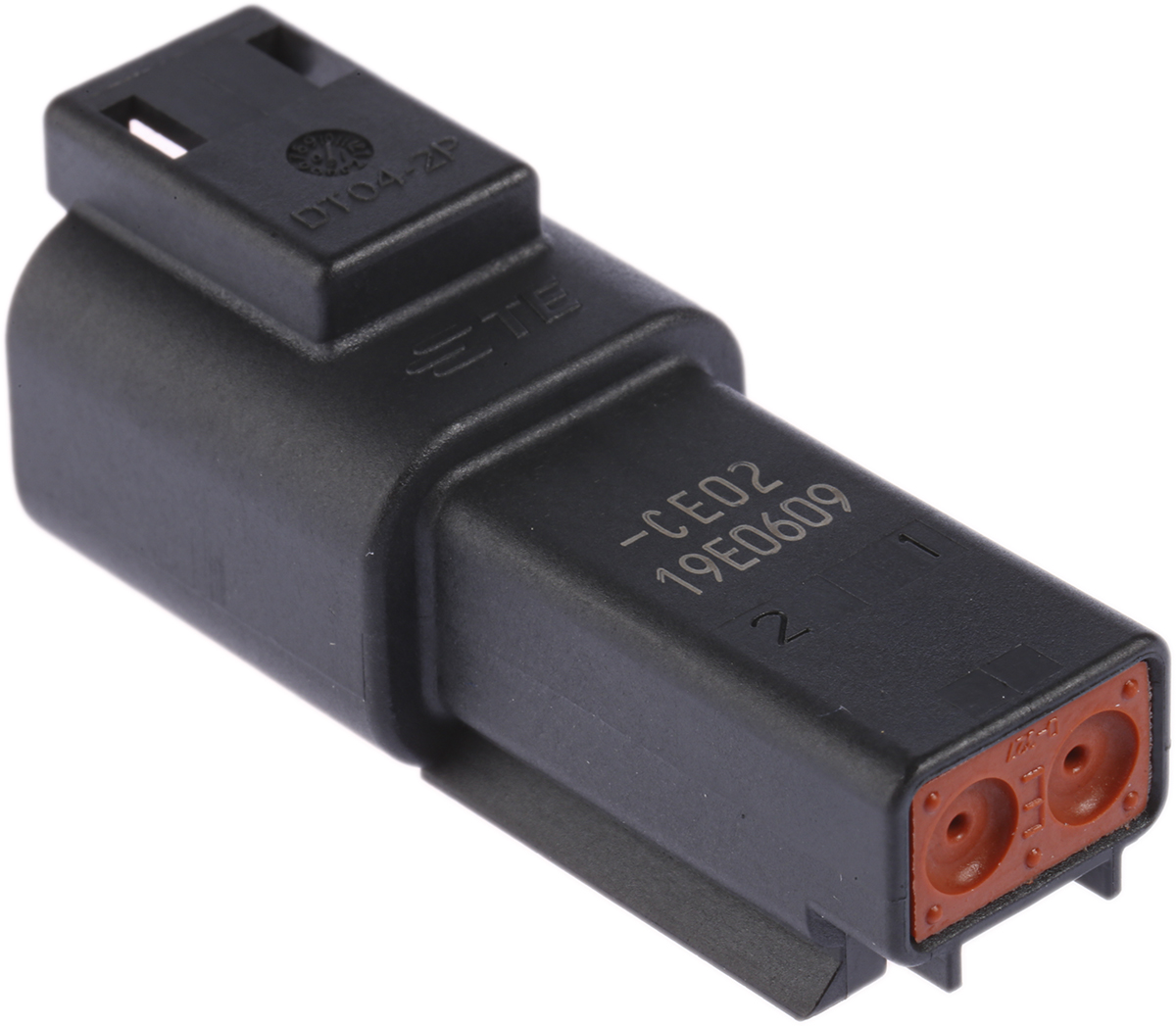 Deutsch, DT Automotive Connector Socket 2 Way, Crimp Termination DT04-2P-CE02