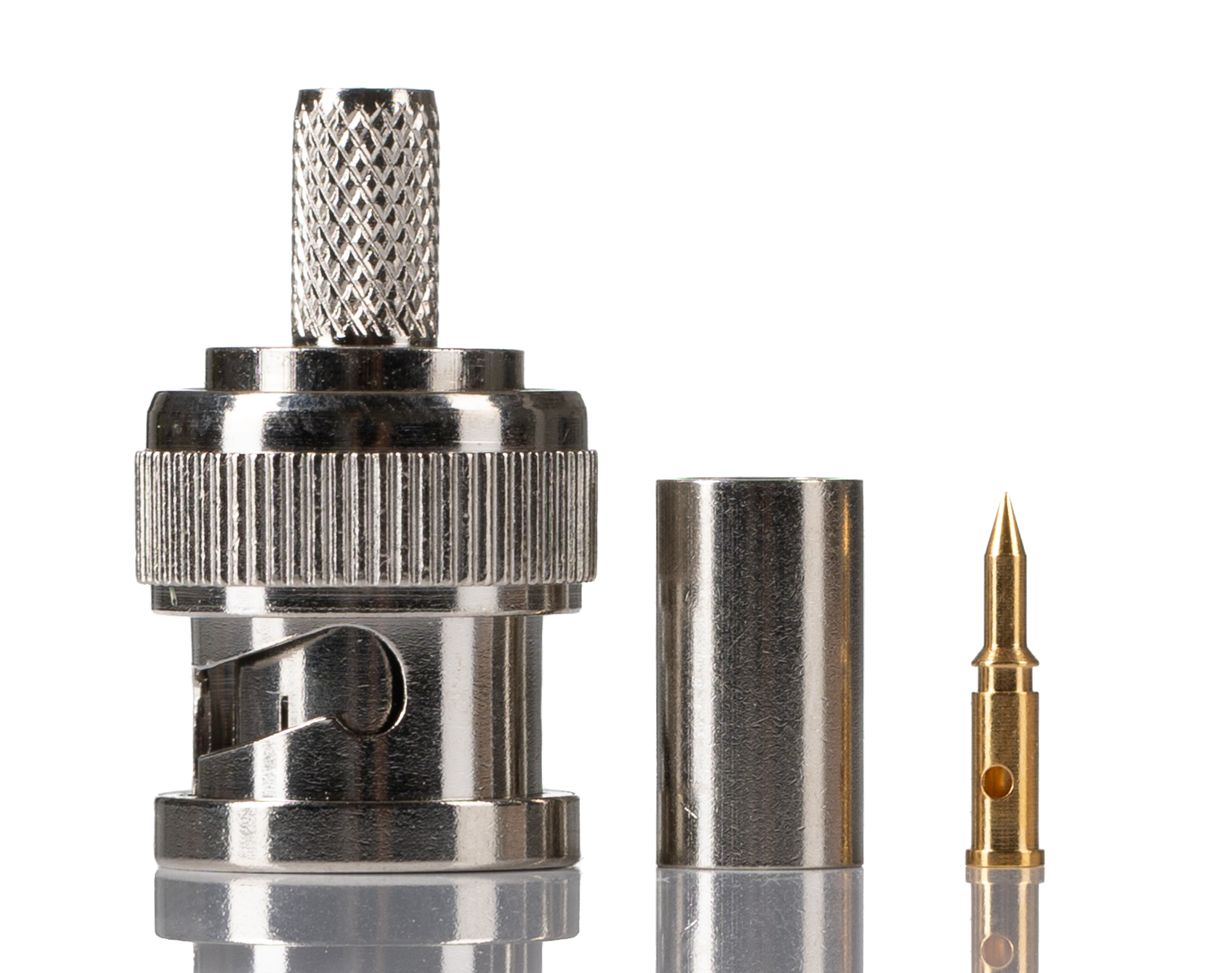 RS PRO Straight 50Ω Coaxial Adapter BNC Plug to BNC Plug 3GHz
