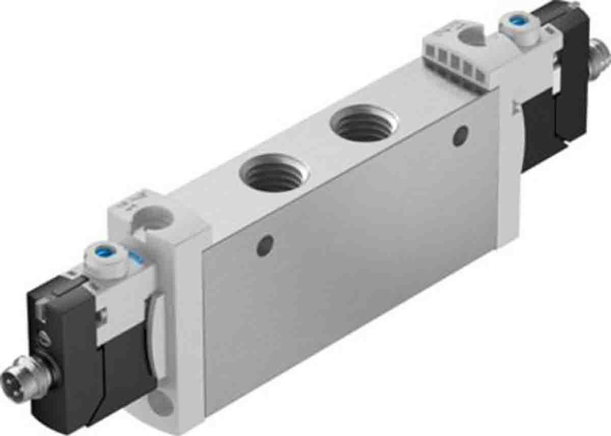 Festo 5/3 Closed Solenoid Valve - Electrical G 1/4 VUVG Series, 8031535