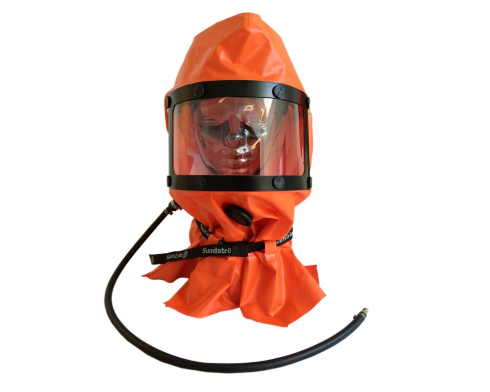 Sundstrom R03-0314 Orange Protective Hood