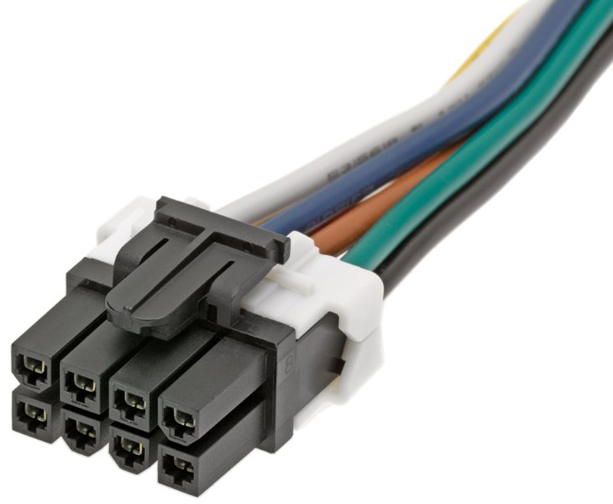 Molex 8 Way Female Mini-Fit TPA2 to 8 Way Female Mini-Fit TPA2 Wire to Board Cable, 150mm