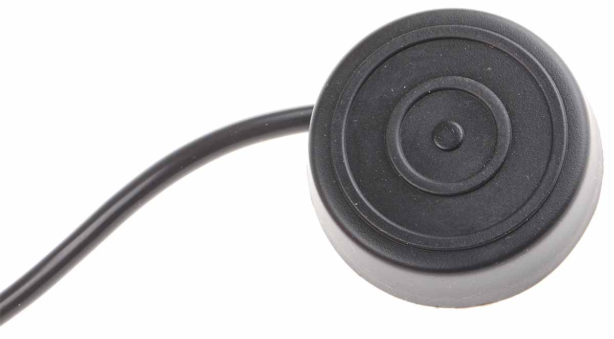 RS PRO Medically Approved Foot Switch Bellow Momentary Foot Switch - PVC Case Material, SPST, 50 mA Contact Current