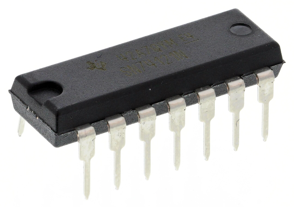 Texas Instruments SN74121N Monostable Multivibrator 16mA, 14-Pin PDIP