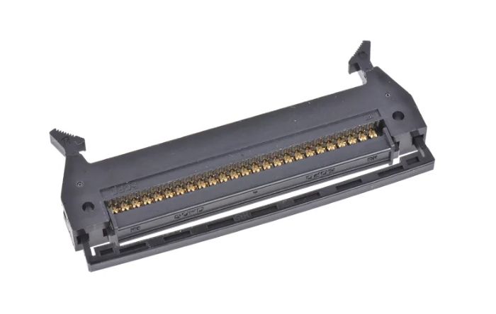 Hirose 50-Way IDC Connector Plug for Cable Mount, 2-Row