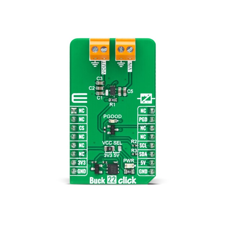 Brand-Rex BUCK 22 Click Step Down Converter for TPS62869 for TPS62869