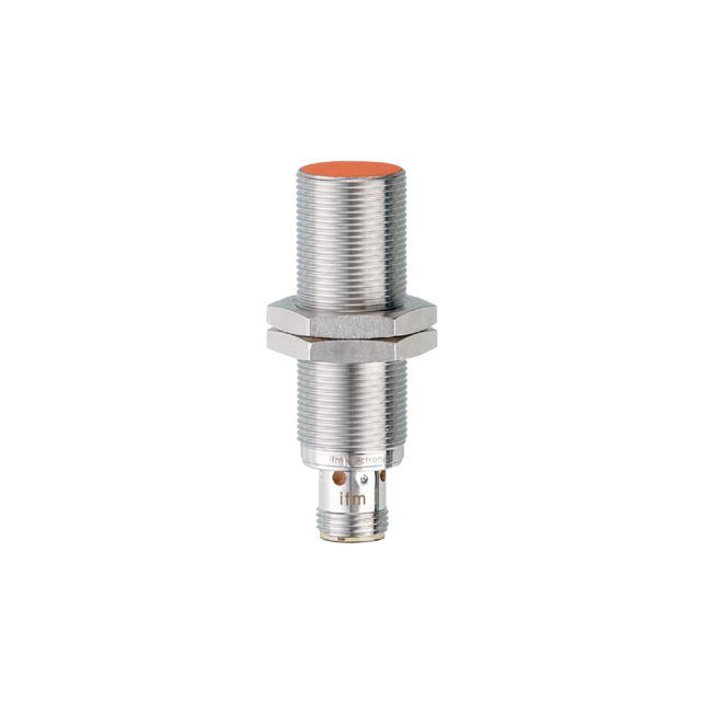 ifm electronic Inductive Threaded Barrel Proximity Sensor, M18, 0.5 → 5 mm Detection, PNP/NPN NO/NC, 15 →