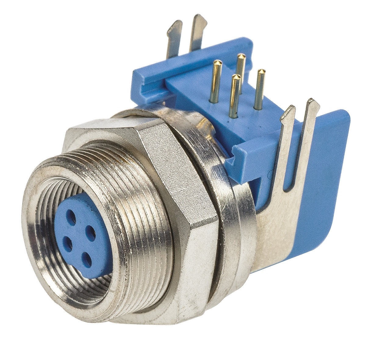 TE Connectivity Circular Connector, 4 Contacts, Panel, Subminiature Connector, Socket, Female, IP65, TRIAD 01 Series