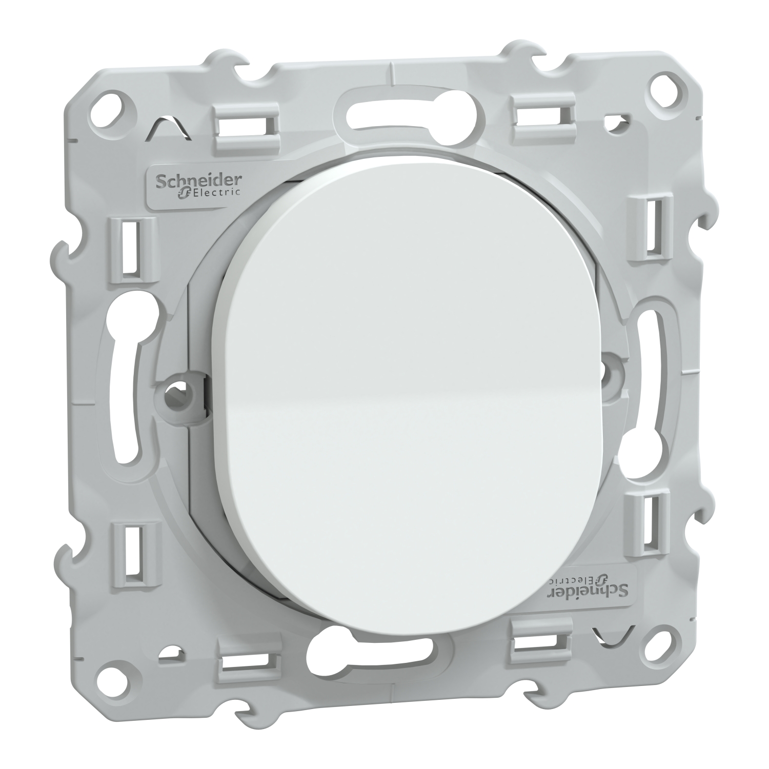 Schneider Electric Ovalis C Series Series Push Button, Panel Mount, Blue LED, 250V ac, IP21D