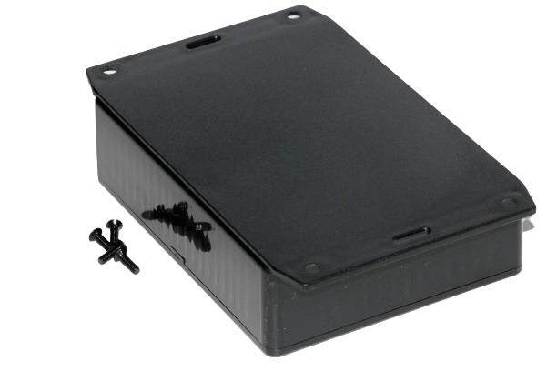 Hammond 1591 Series ABS General Purpose Enclosure, IP54, Flanged, 122 x 30 x 94mm