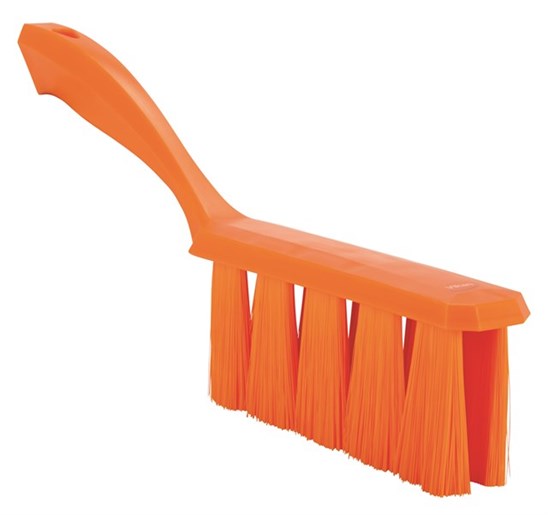 Vikan Soft Bristle Purple Hand Brush, 330mm bristle length, Polyester bristle material