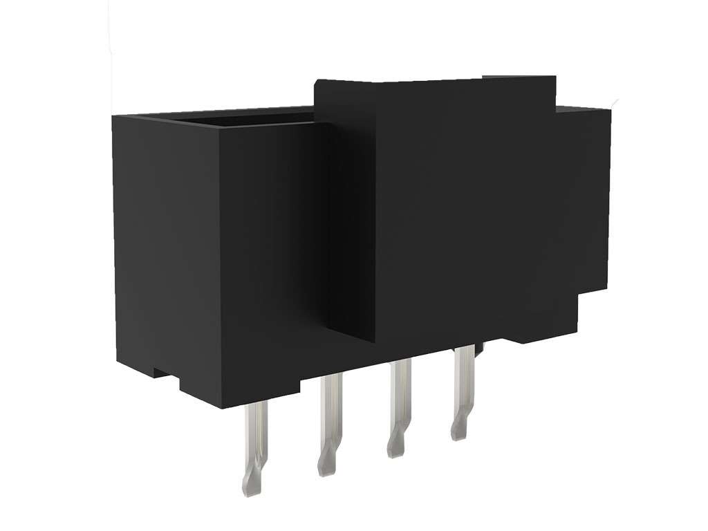 Molex KK Plus 250 Series Straight Through Hole PCB Header, 4 Contact(s), 2.5 mm Pitch, 1 Row, Shrouded