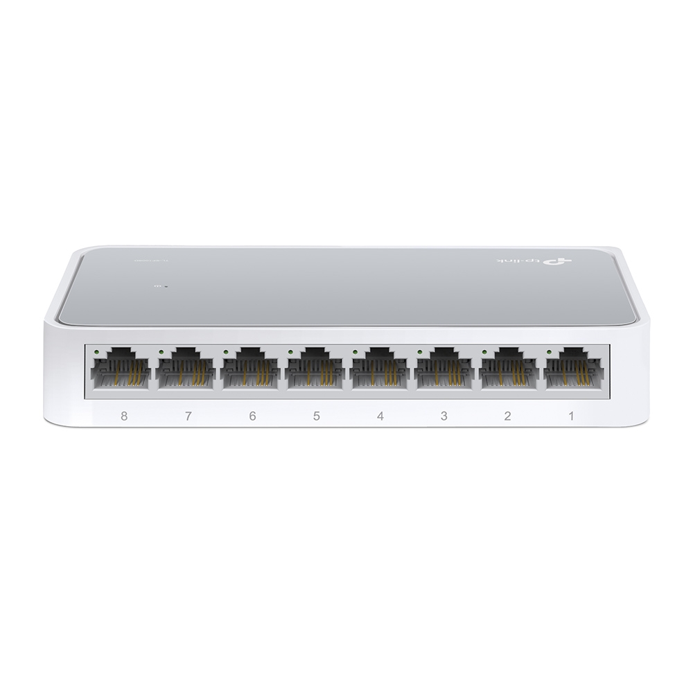 TP-Link Unmanaged 8 Port Ethernet Switch, Type G - British 3-Pin