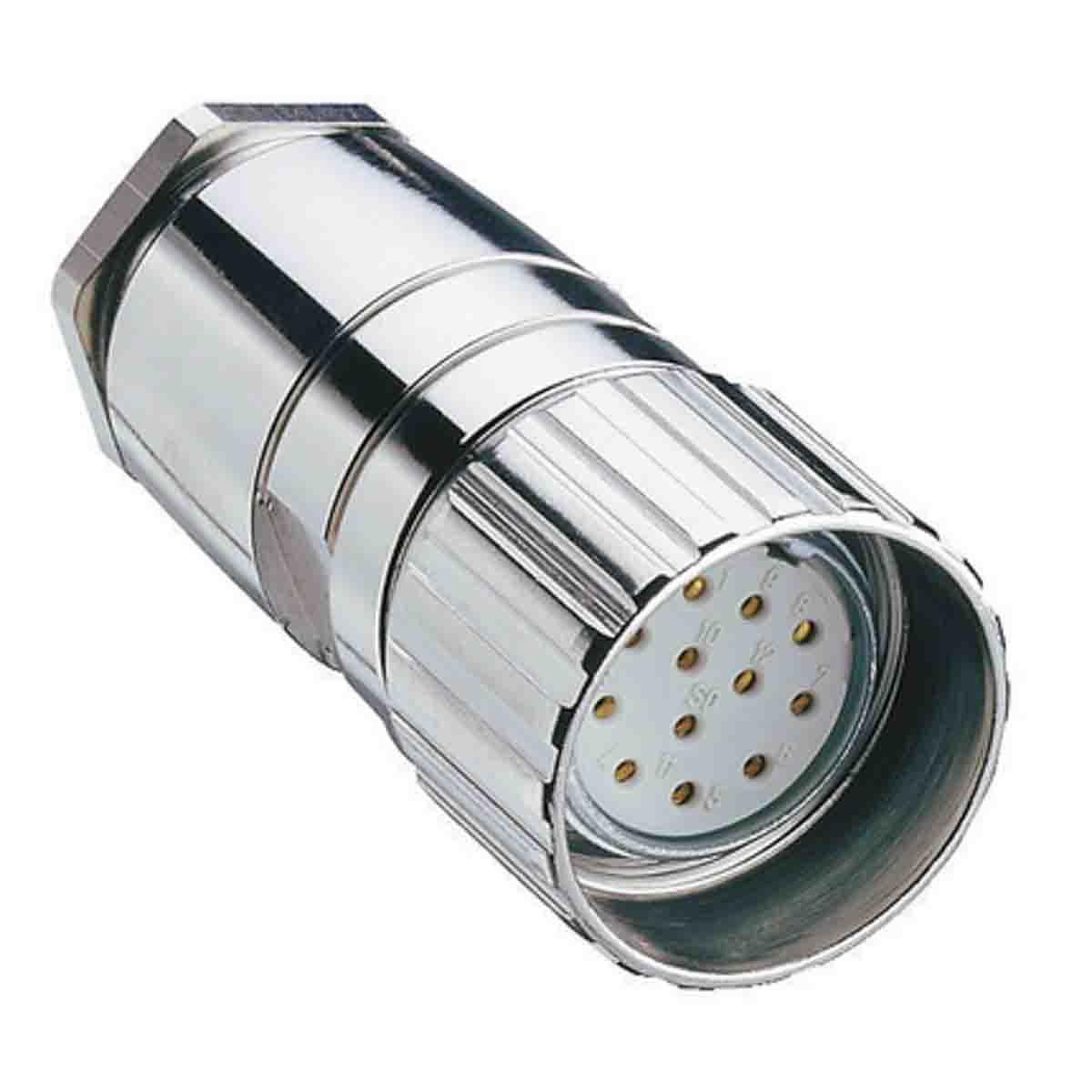 Lumberg Automation Circular Connector, 12 Contacts, Cable, M23 Connector, Socket, Female, IP65, RKC Series
