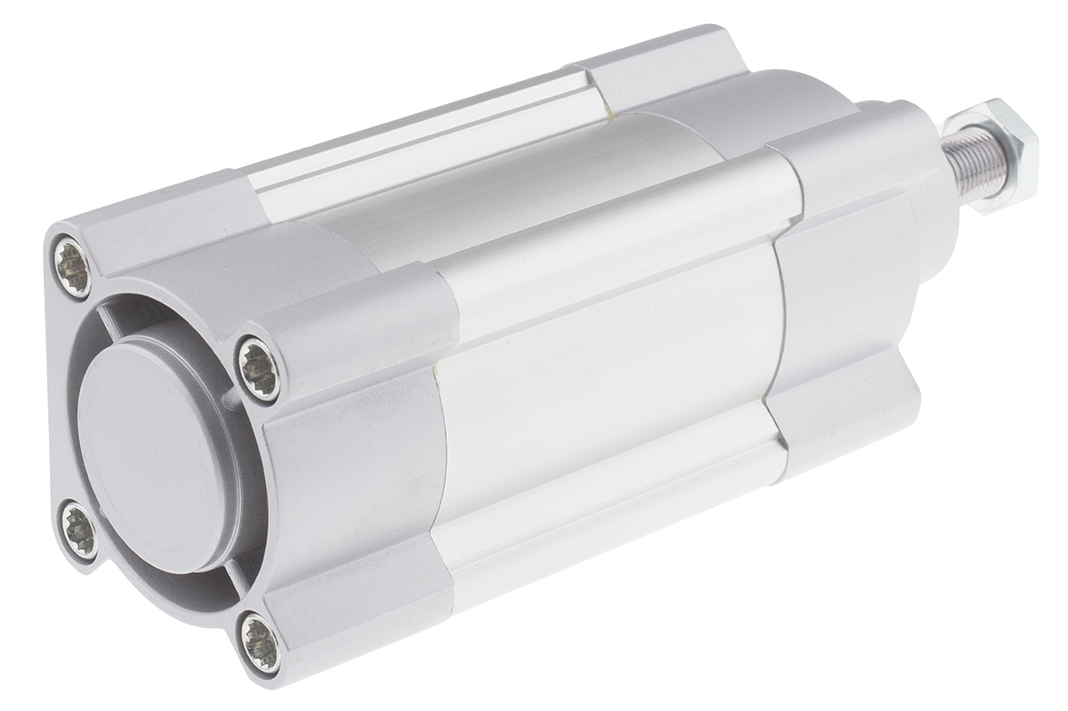 Festo Pneumatic Piston Rod Cylinder - 1383634 63 mm Bore, 50 mm DSBC Series, Double Acting Acting