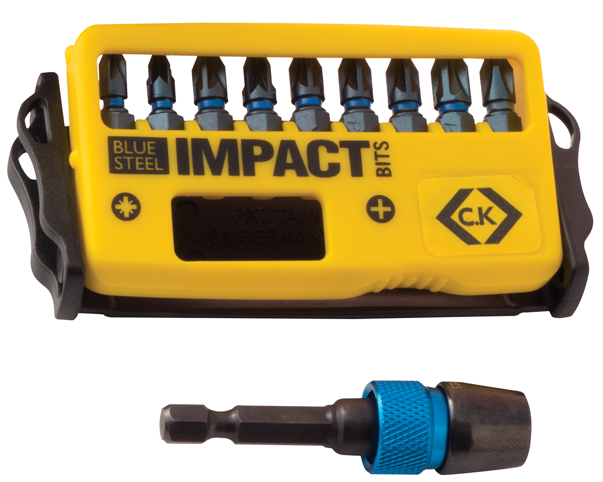 CK Impact Bit Set 10 Pieces, Phillips, Pozidriv