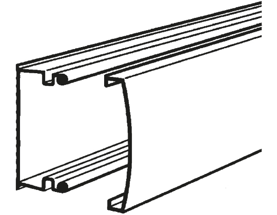 Planet-Wattohm Keva White Mini Trunking - Closed Slot, W22 mm x D12mm, L2.1m, PVC