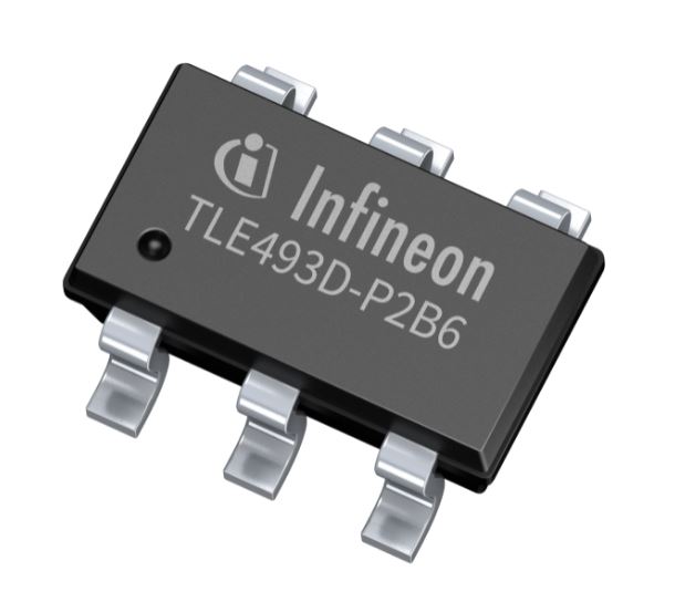 Infineon 3-Axis Surface Position Sensor 2.8 V 24 V, I2C, TSOP, 6-Pin