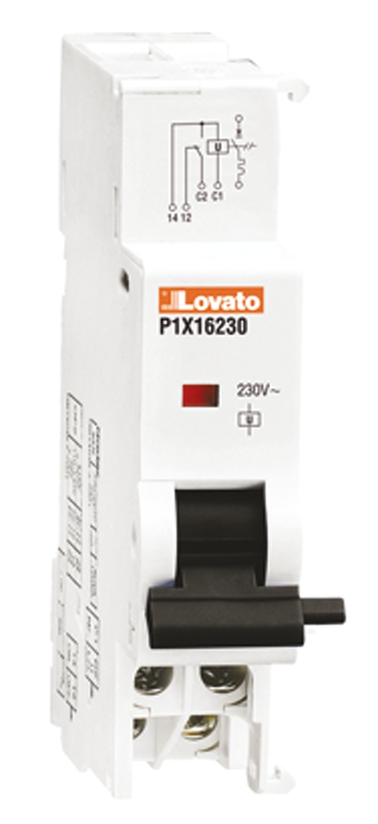 Lovato Undervoltage Release Circuit Trip for use with P1MB Series