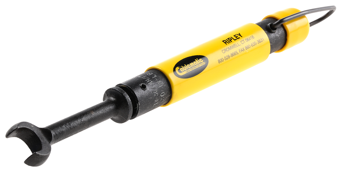 Miller Click Torque Wrench, 3.39Nm, 7/16 in Drive, Open End Drive
