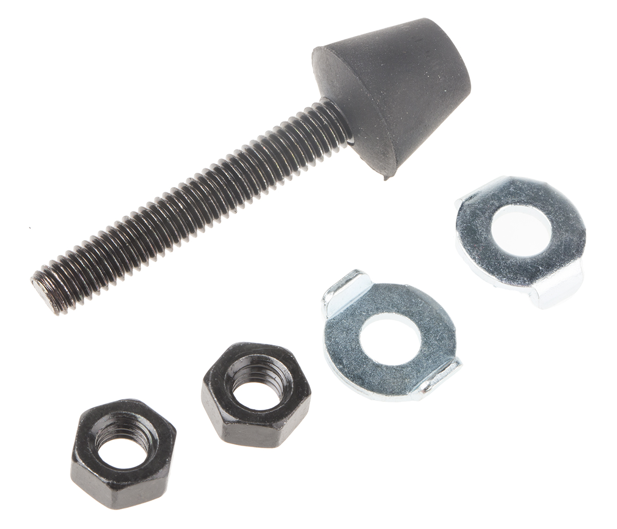 RS PRO Neoprene Tipped Adjustable Spindle, For Use With Toggle Clamp