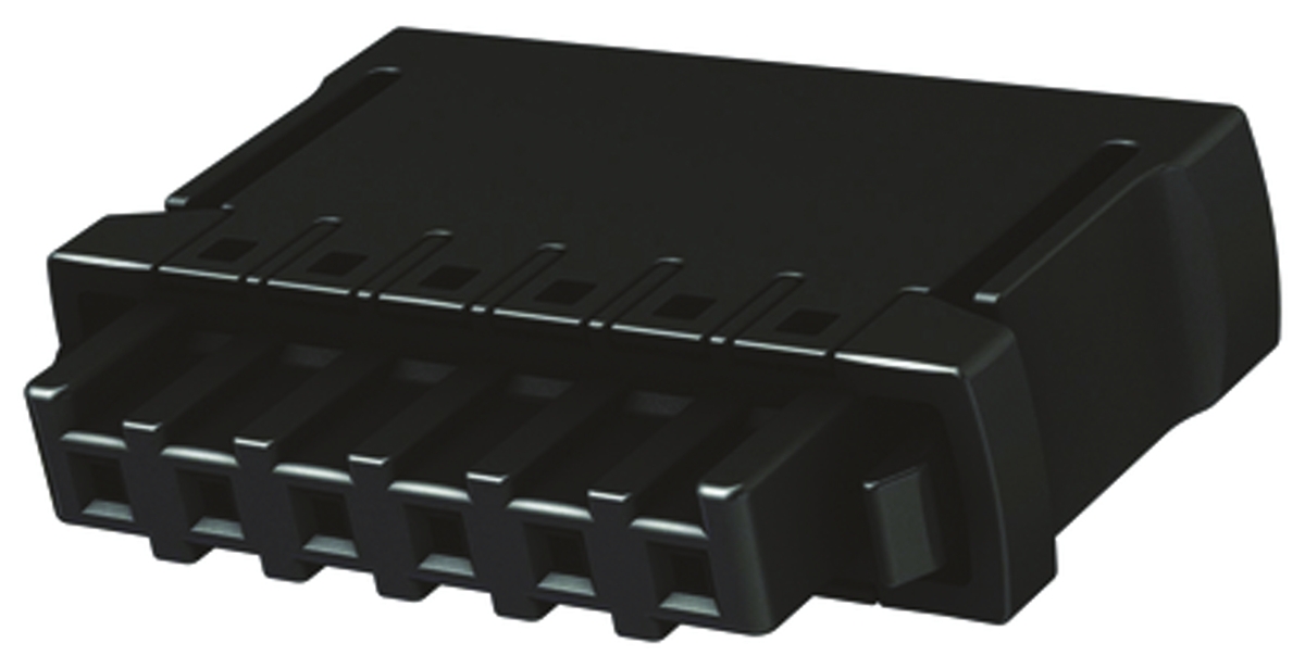 HARTING, 2.54mm Pitch, Har-Flexicon, 5 Way, Vertical, Pluggable Terminal Block, Plug, Cable Mount, Screw Termination,