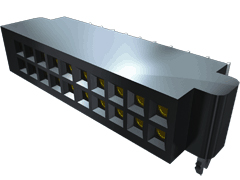 Samtec SFMH Series Straight Surface Mount PCB Socket, 20-Contact, 2-Row, 1.27mm Pitch, Solder Termination