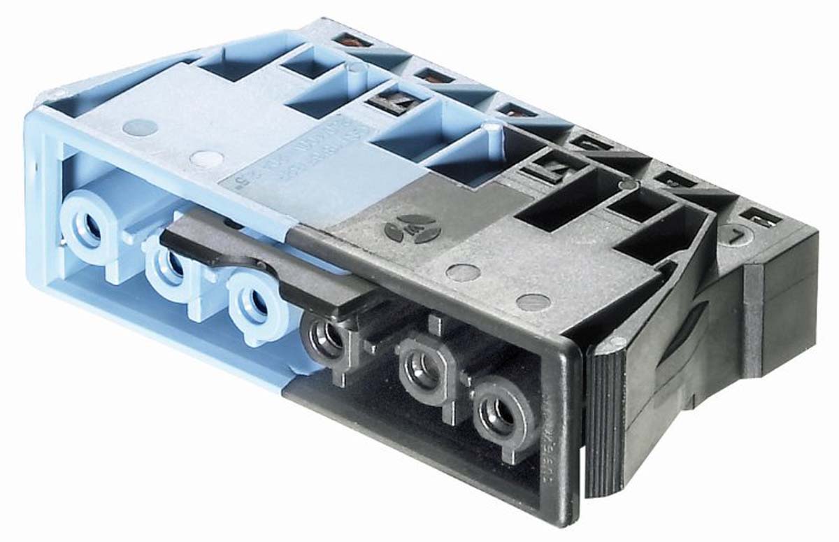 Wieland GST18i6 Series Female Connector, 6-Pole, Female, Panel Mount, 20A, IP20