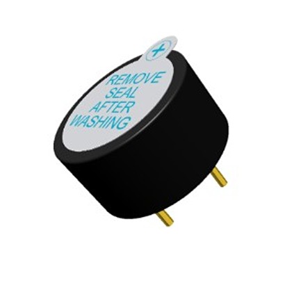 PUI Audio 82dB(A) Through Hole Continuous Internal Magnetic Buzzer Component, 9.6 x 9.6 x 10.5mm, 3V dc Min, 7V dc Max