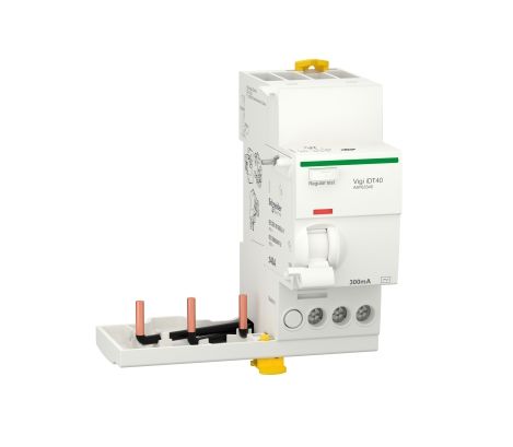 Schneider Electric Acti9 iDT40 RCCB, 40A, 3 Pole, 300mA, Type AC, 400V ac