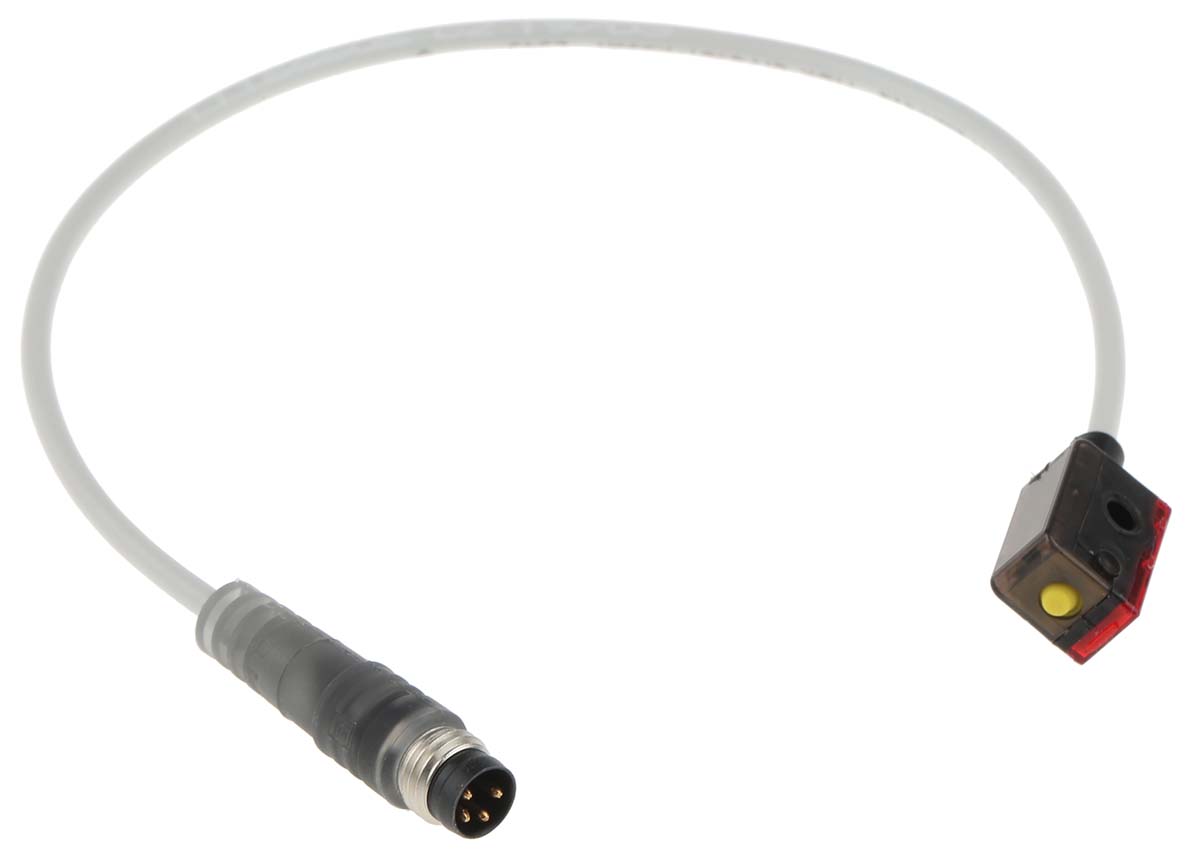 Baumer Diffuse Photoelectric Sensor, Block Sensor, 10 mm → 60 mm Detection Range