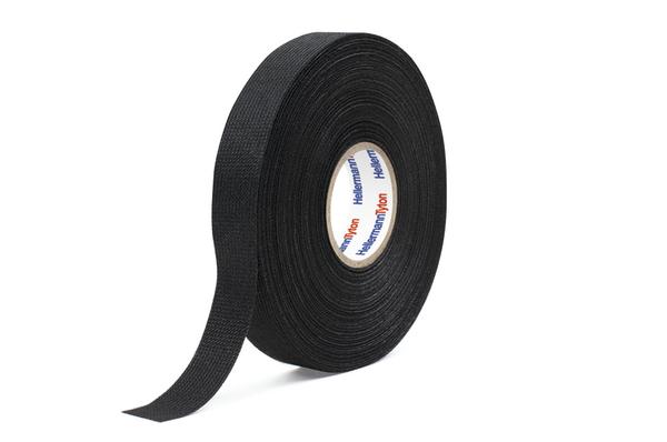 HellermannTyton Helatape Protect 300 Black PET Electrical Tape, 19mm x 25m