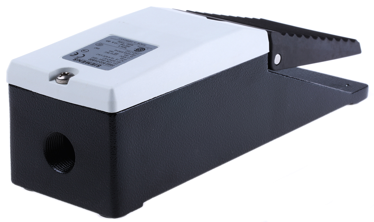 Siemens Foot Switch Momentary Foot Switch - Aluminium Case Material, SPDT