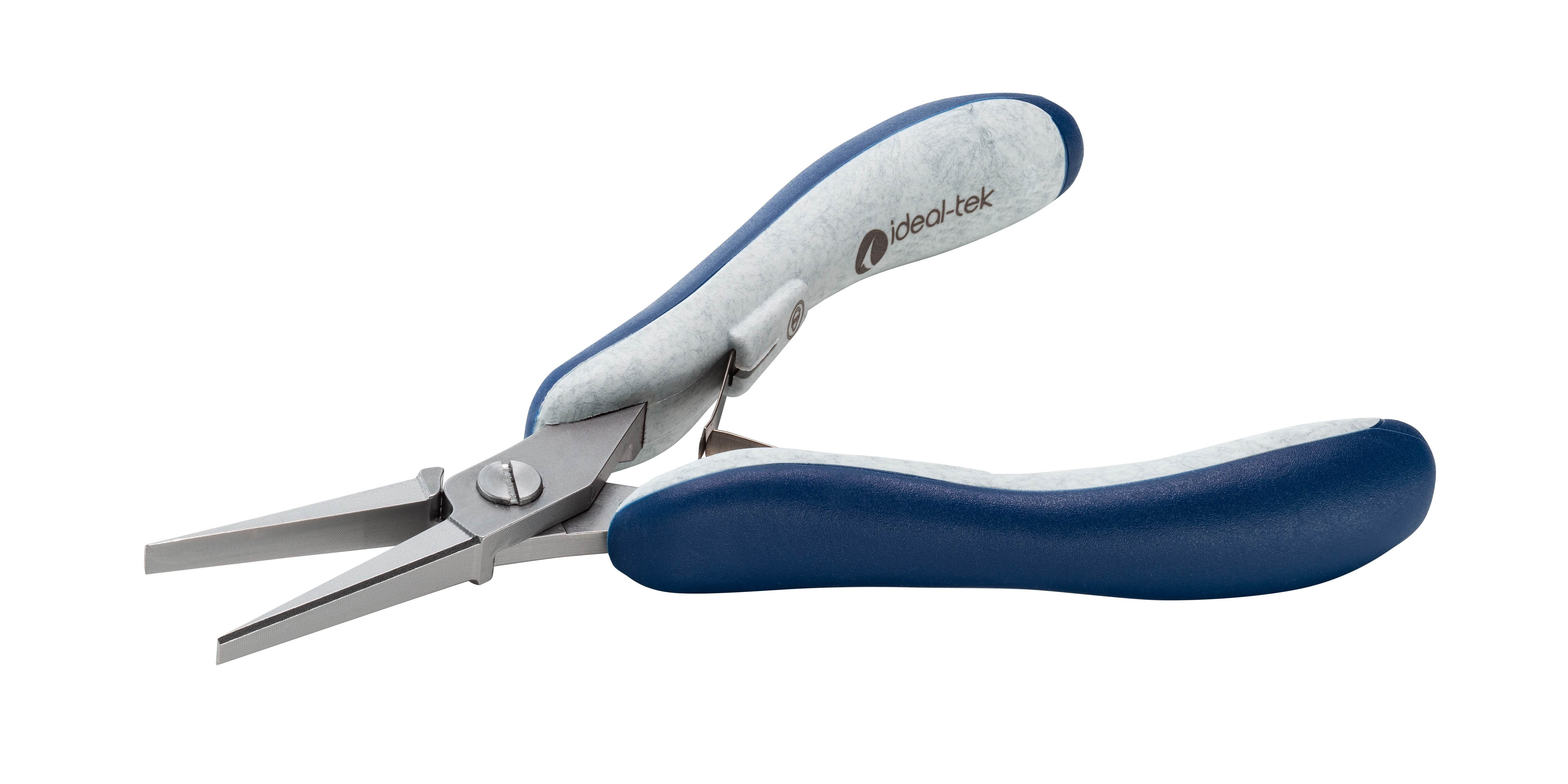 ideal-tek ES6013.CR.BG Pliers, 140 mm Overall, Flat Tip, 30mm Jaw, ESD
