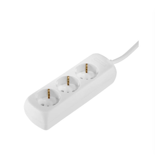 Hama 3 Gang Power Distribution Unit, 3m Cable, 16A, 250 V