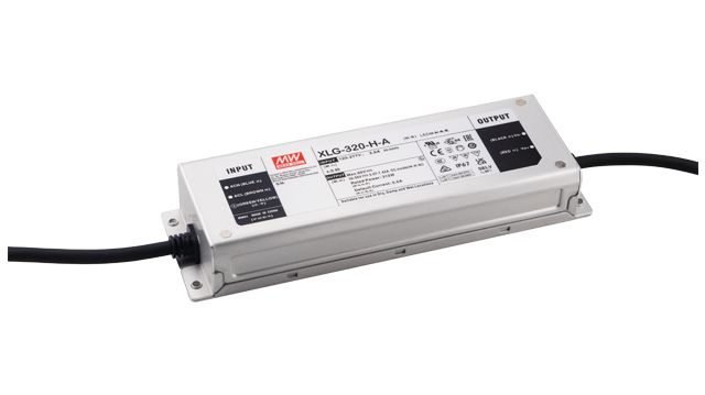 MEAN WELL LED Driver, 100 → 305V Output, 315W Output, 13A Output, Constant Power Dimmable