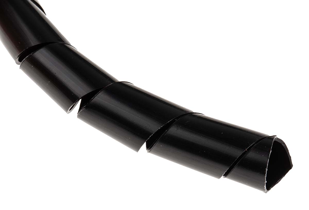 RS PRO Spiral Wrap, I.D 10.6mm, 32mm Nylon